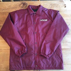 Vans Burgundy Torrey Coaches Jacket